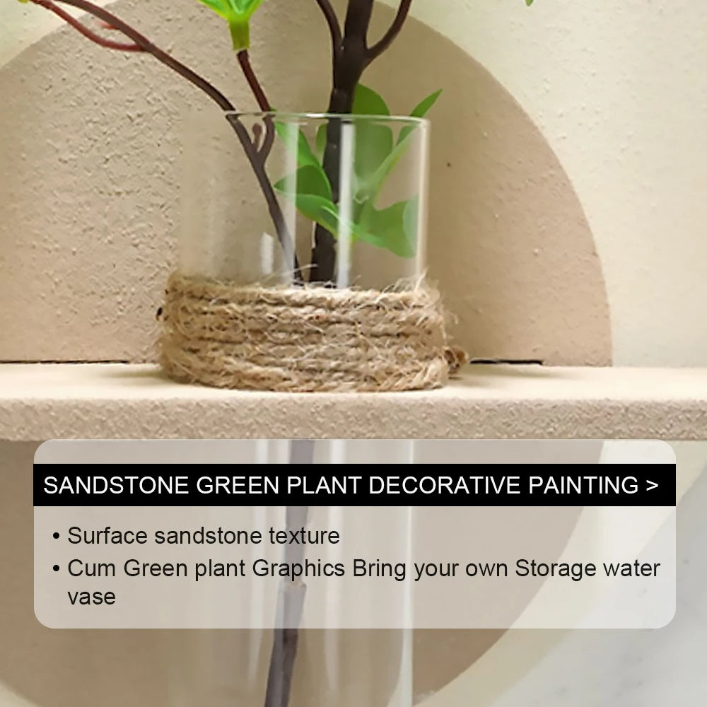 Modern Luxury LED Light Painting Mural Art Lamp 3D Living Room Dining Room Sandstone Wall Painting