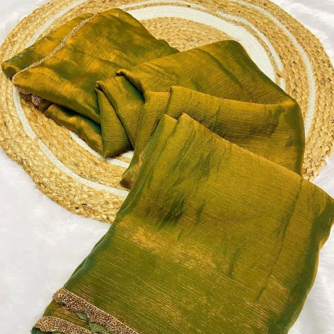 Dual Tone Space Silk Saree
Vibrant Colors. Stunning Contrast. Elegant Drapes.