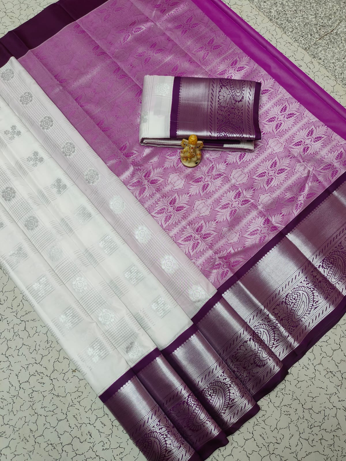 Korvai Silk Saree – Ramya Pandian Inspired Elegance