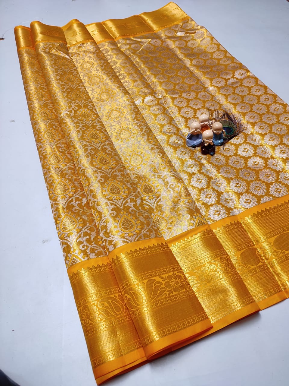 Bridal Tissue Saree – Shimmering Elegance for Your Big Day