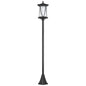 Solar Lamp Post Light, 1.3 M LED Outdoor Street Light, Waterproof IP44 for Patio, Garden, Pathway, Cool White-0