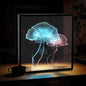 3D Hologram LED Fan With Frame Supports APP & Bluetooth Connectivity-0