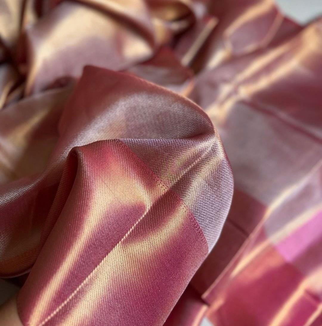 Jothika-Inspired Pink Party Wear Saree