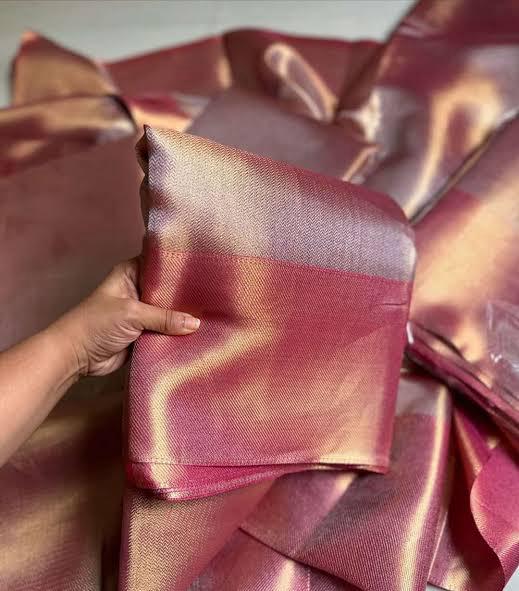 Jothika-Inspired Pink Party Wear Saree