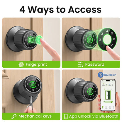 New Product - Removable Battery Smart Knob Lock GHome Smart KD03PRO