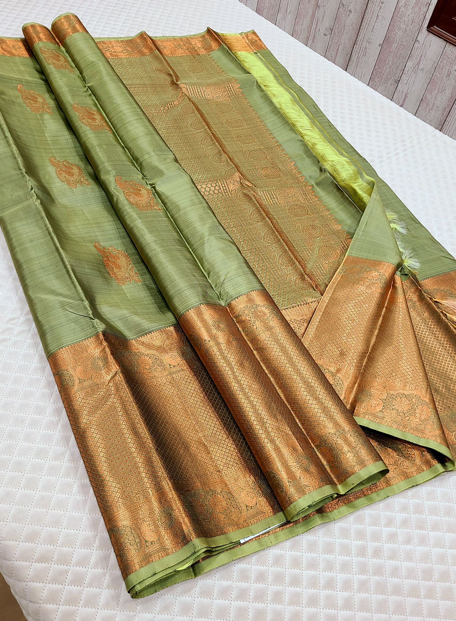 PURE 2g KANCHIPURAM  SILK SAREES