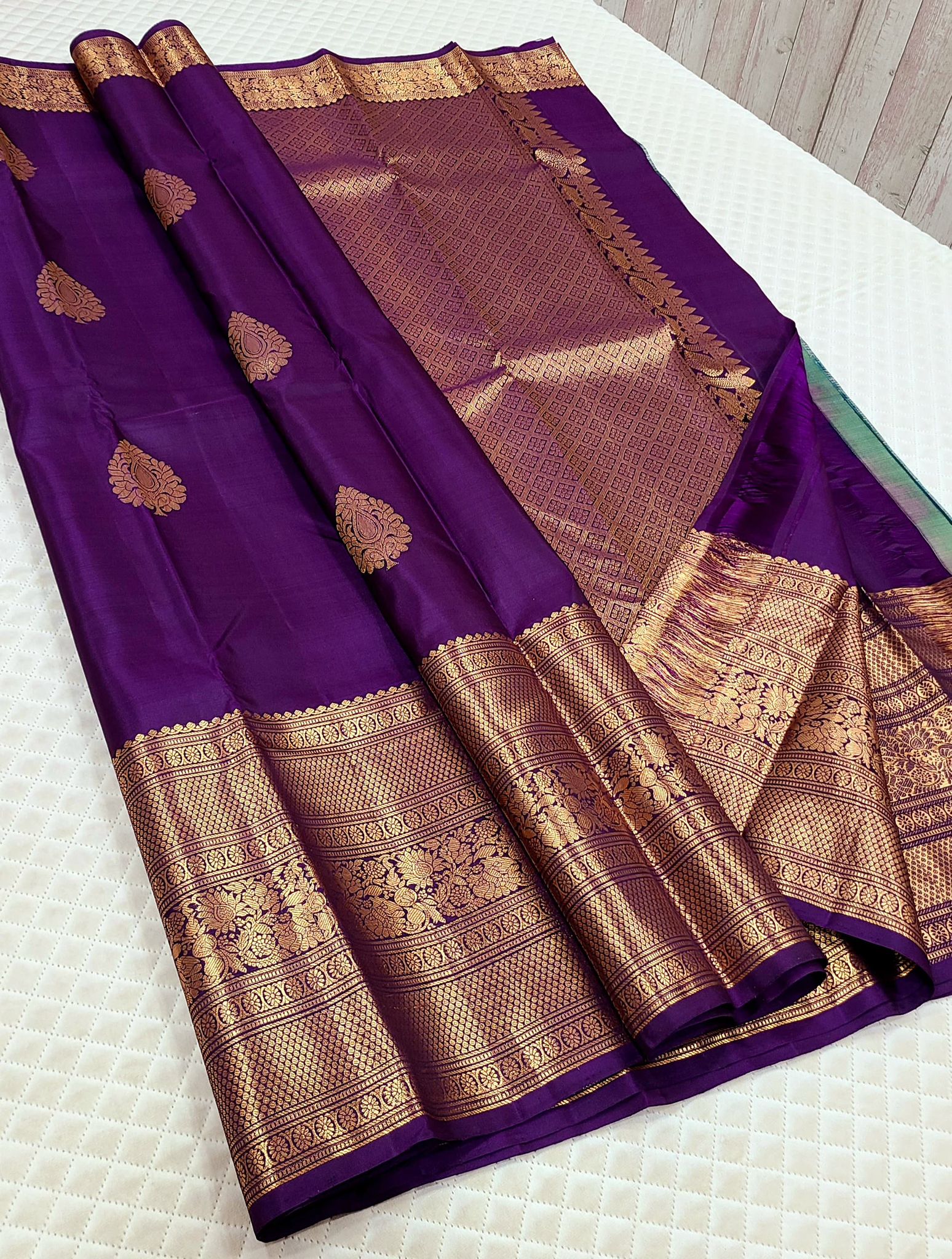 PURE 2g KANCHIPURAM SILK SAREES