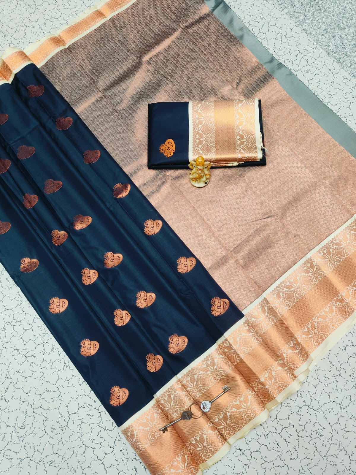 Korvai Silk Saree – Ramya Pandian Inspired Elegance
