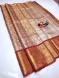 Bridal Tissue Saree – Shimmering Elegance for Your Big Day