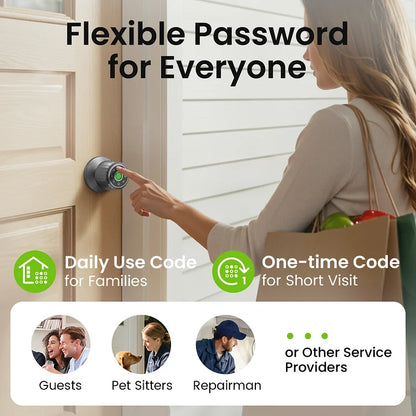 New Product - Removable Battery Smart Knob Lock GHome Smart KD03PRO
