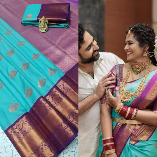 Korvai Silk Saree – Ramya Pandian Inspired Elegance