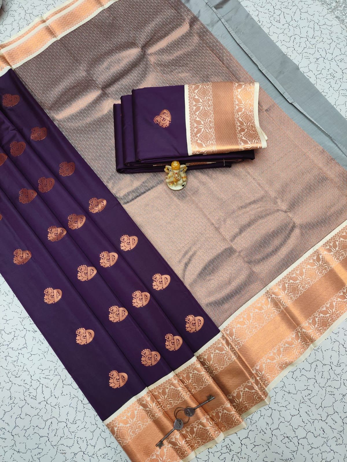 Korvai Silk Saree – Ramya Pandian Inspired Elegance