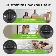 4 in 1 Smart Fingerprint Door Knob GhomeSmart K10PRO