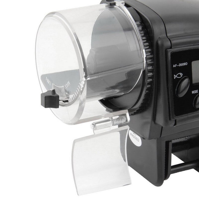 Adjustable Automatic Fish Feeder Electrical Plastic Fish Tank Timer Feeder Home Aquarium Tank Food Feeding Fish Feeder Tool-2