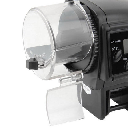 Adjustable Automatic Fish Feeder Electrical Plastic Fish Tank Timer Feeder Home Aquarium Tank Food Feeding Fish Feeder Tool-2